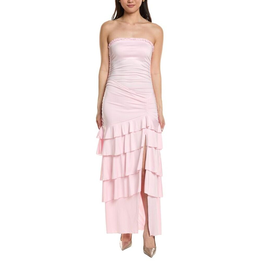 Moonsea Womens  Sleeveless Maxi Dress, Pink